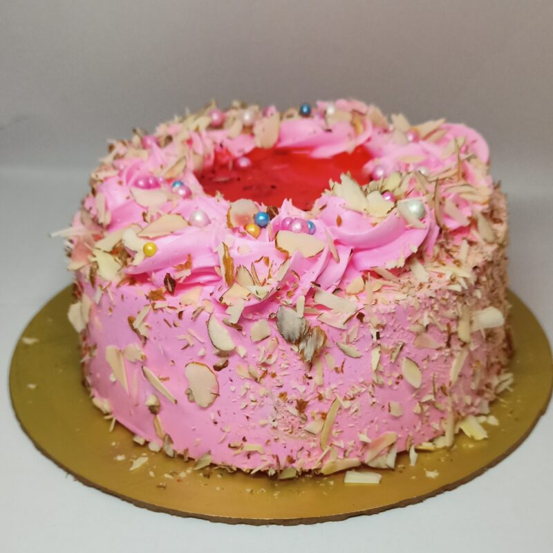 Rose Falooda Cake 🎂 Decorated // New design // Learn To Make Cake //  #cakerecipe #cakedecorating - YouTube